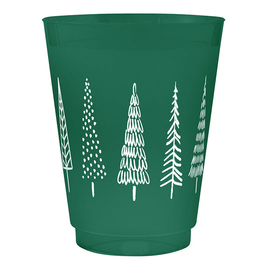 Trees Frost Cups