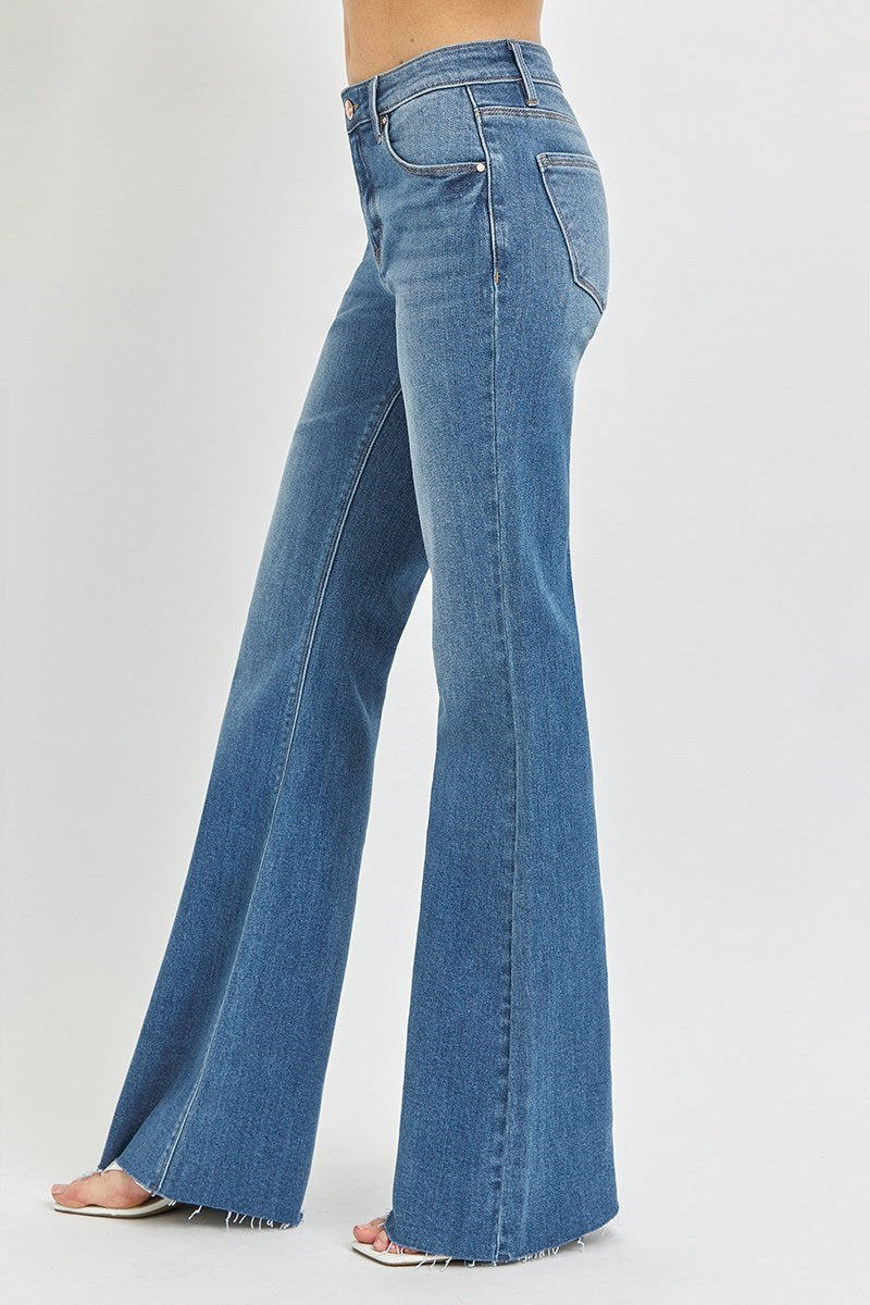 Mid-Rise Flare Jeans RPD5835