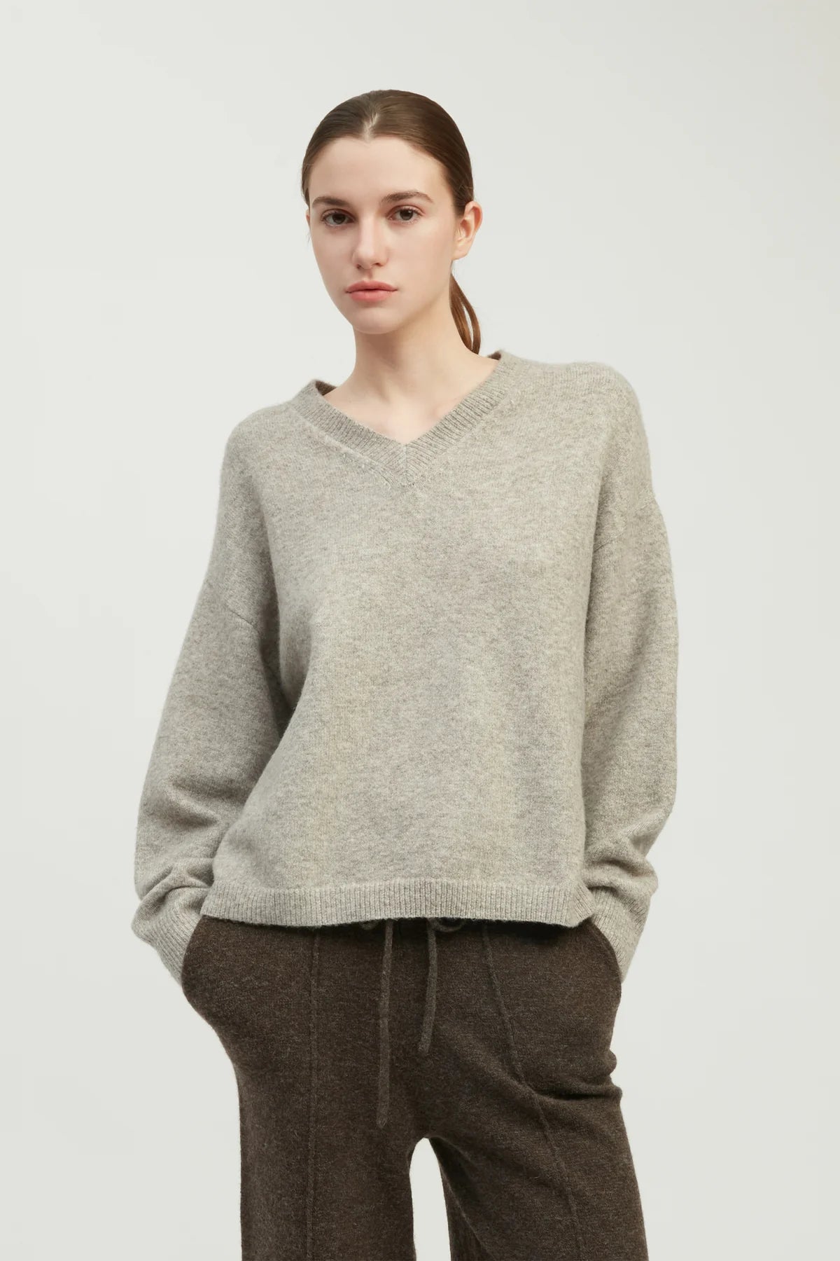 Ice Taupe Ashsoft Sweater