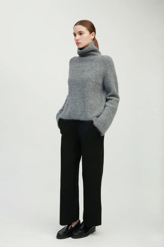Earth Mongol Funnel Neck Sweater