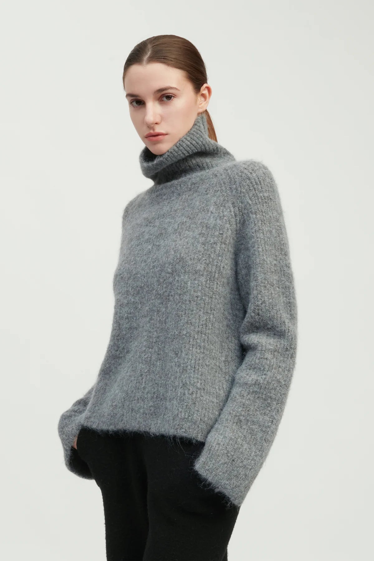 Earth Mongol Funnel Neck Sweater