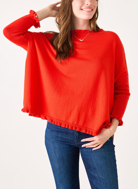 Desert Red Catalina Cotton Sweater