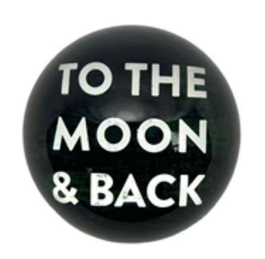 To the Moon and Back Paperweight