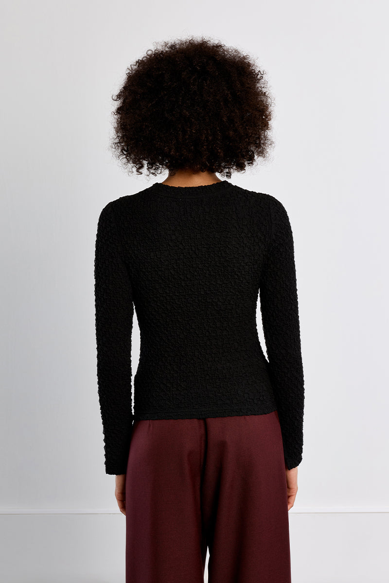Black MB Solid Under Top