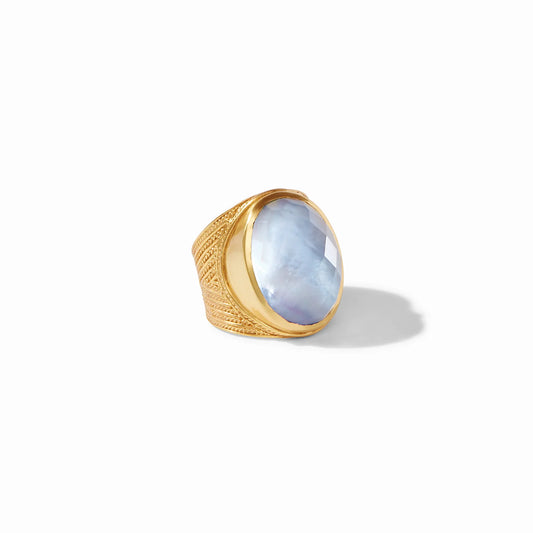 Verona 7 Chalcedony Statement Ring