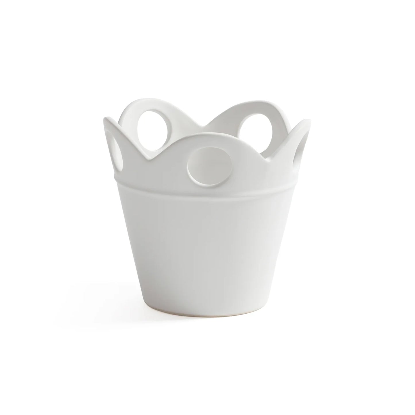 Petal Rim Flower Pot