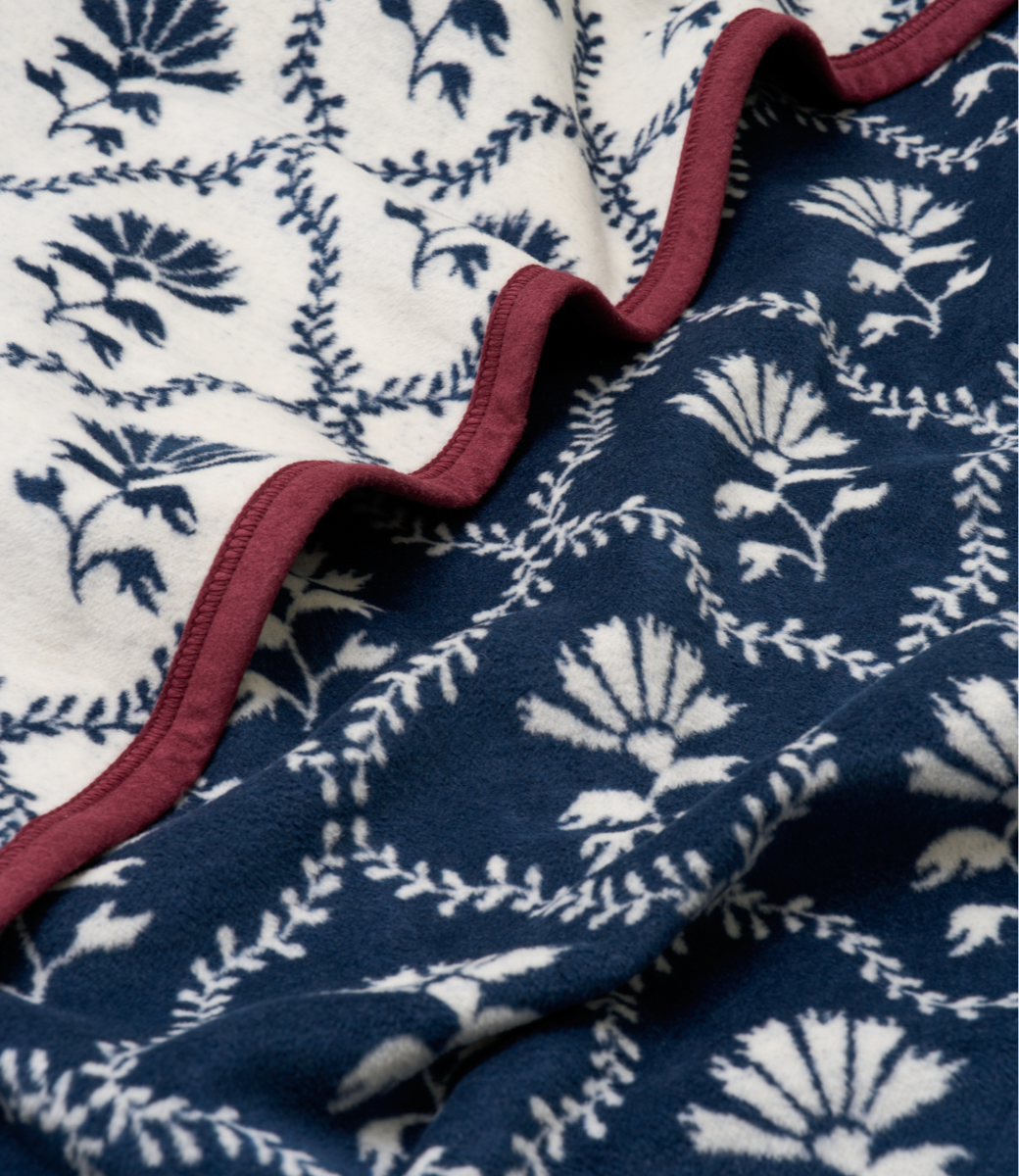 Floral Trellis Blanket