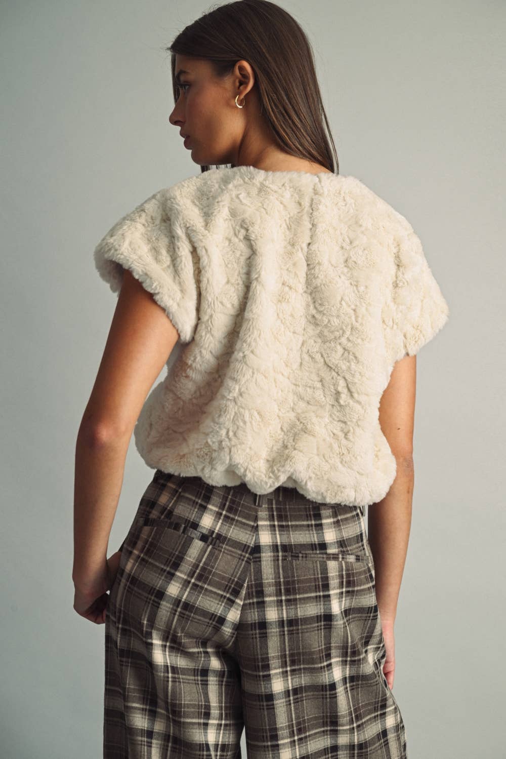 Cream Plush Top