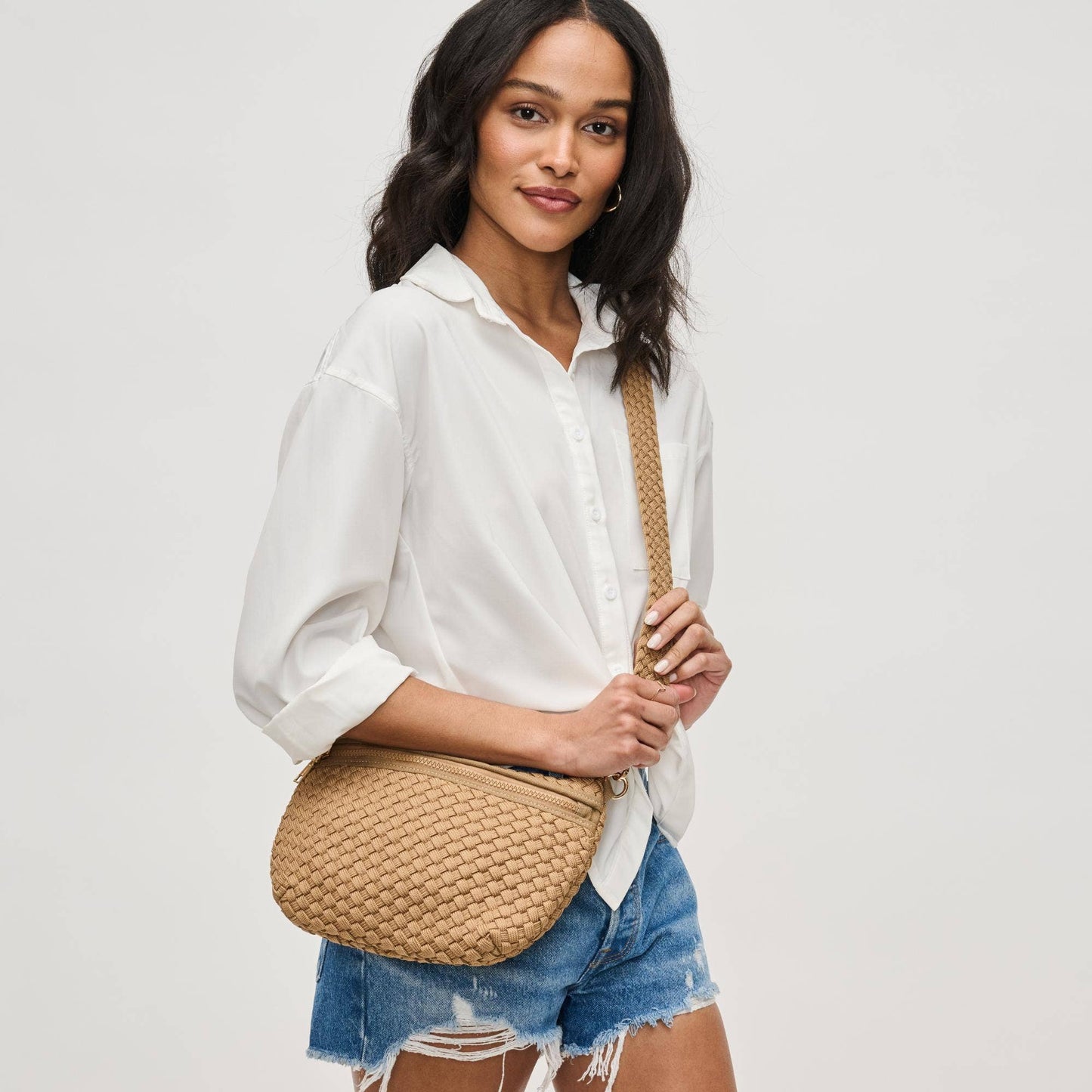 Ethereal Woven Crossbody