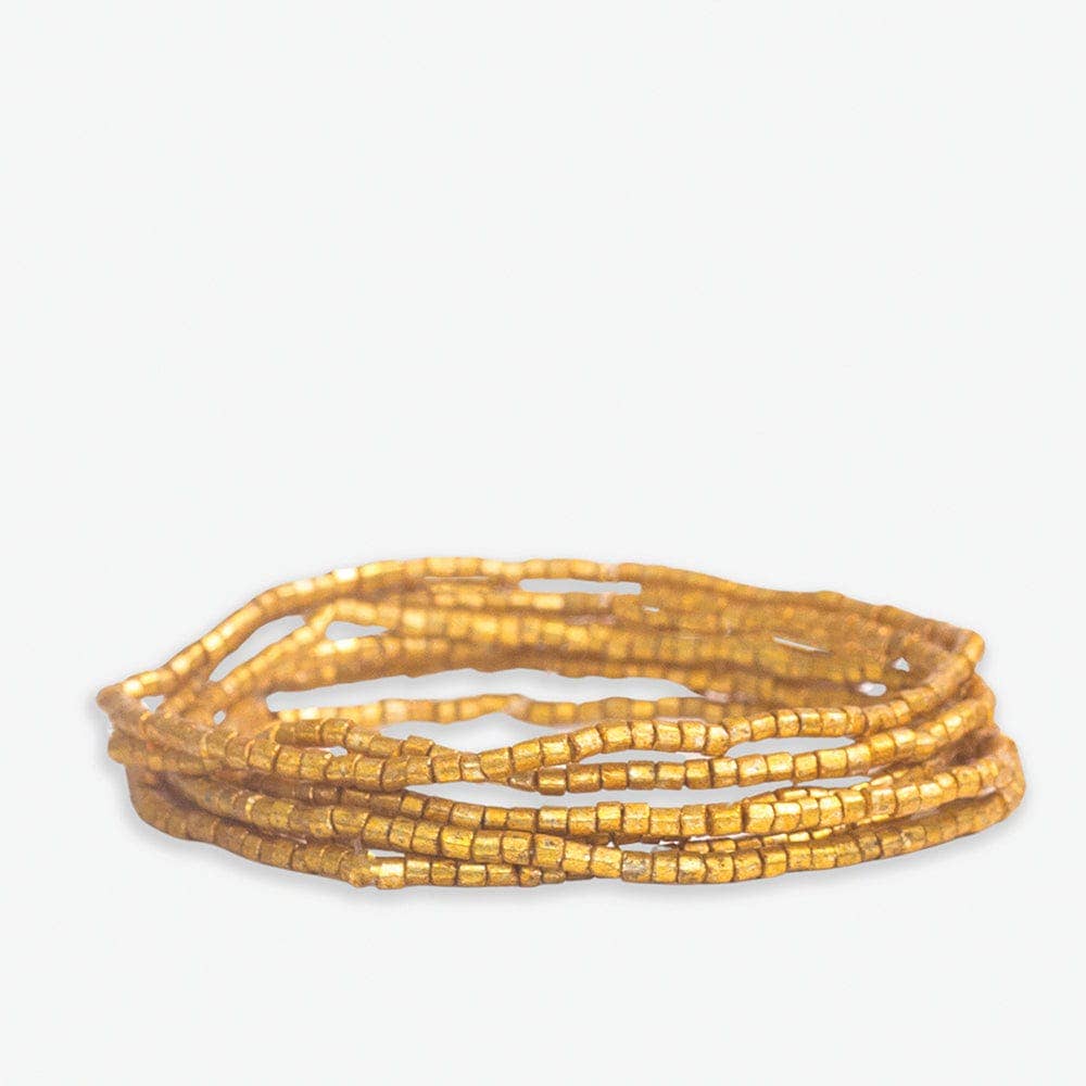 Macy Six Strand Luxe Beaded Bracelet Set
