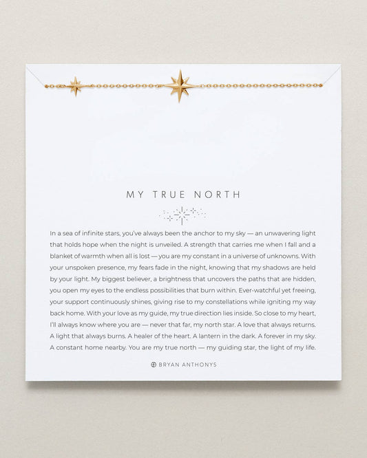 My True North Dainty Necklace