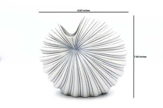 Palm Porcelain Vase
