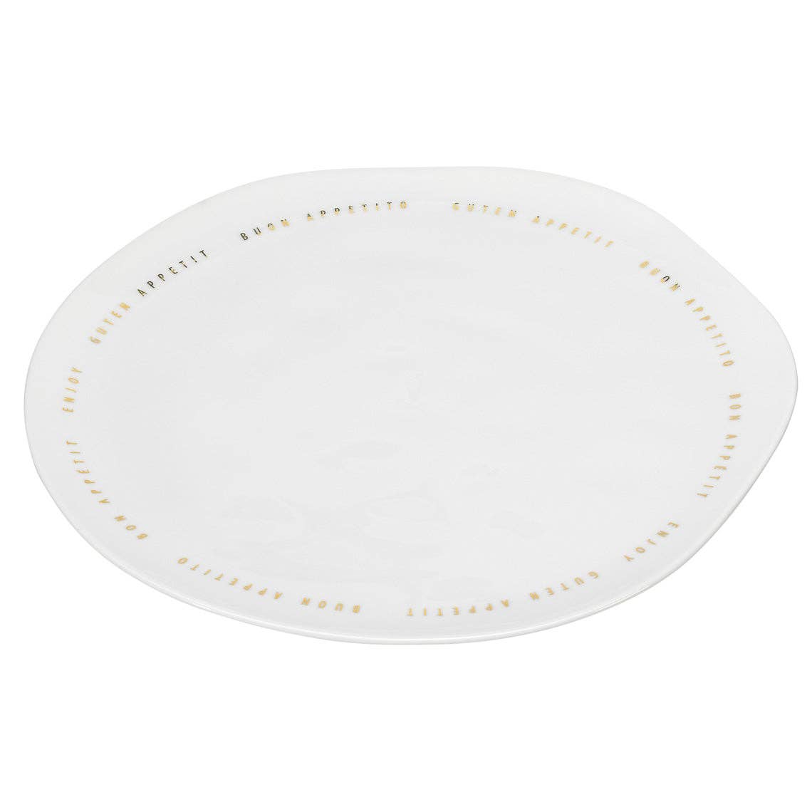 Bon Appetit Porcelain Plate
