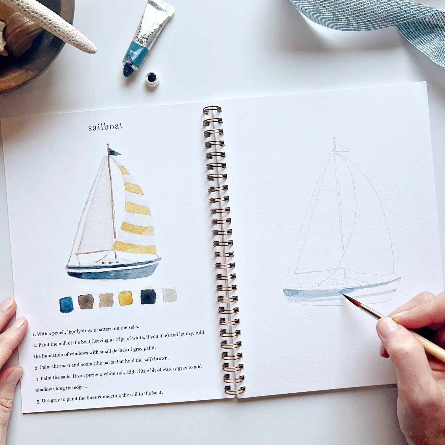 watercolor workbook