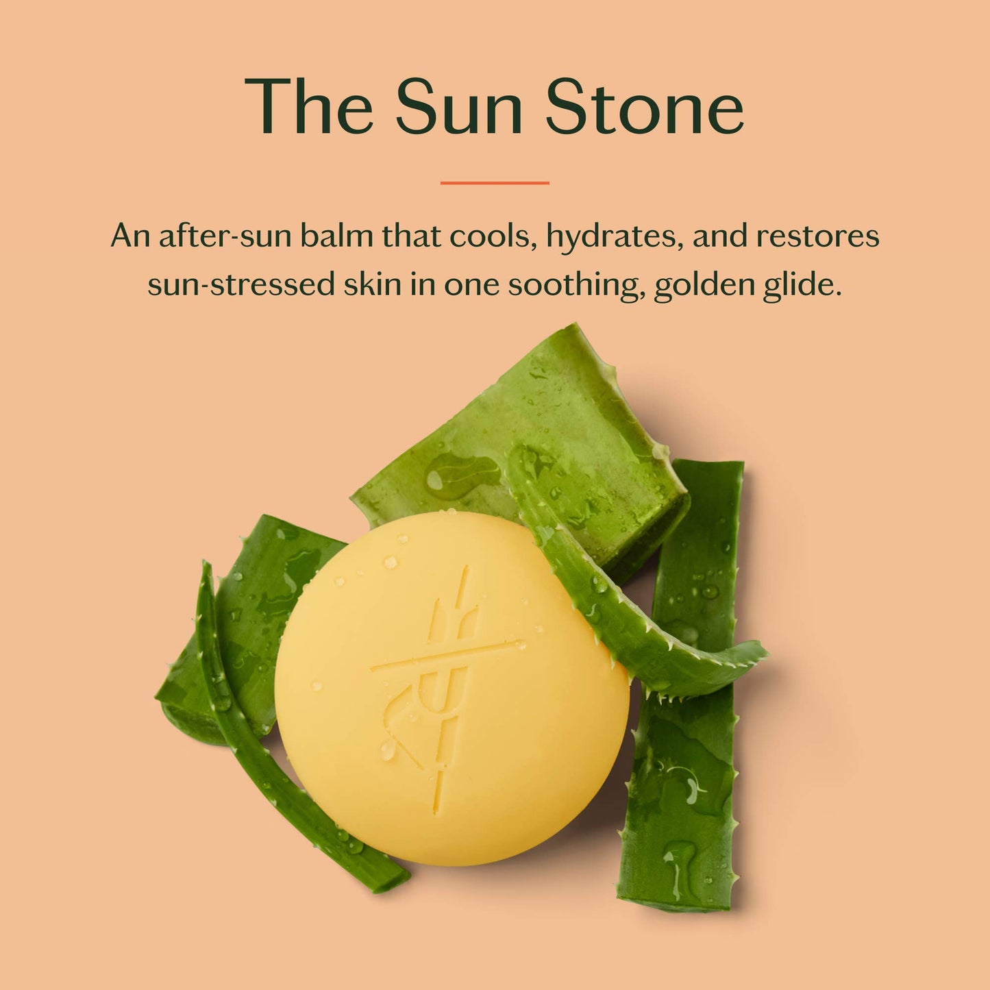 The Sun Stone After Sun Balm Lotion Bar