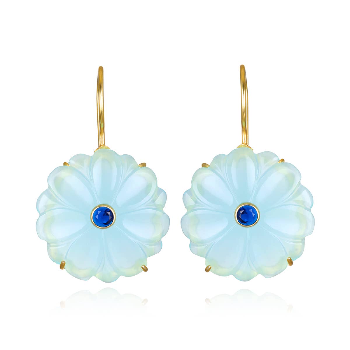 Blueberry Magnolia Earring