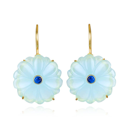 Blueberry Magnolia Earring