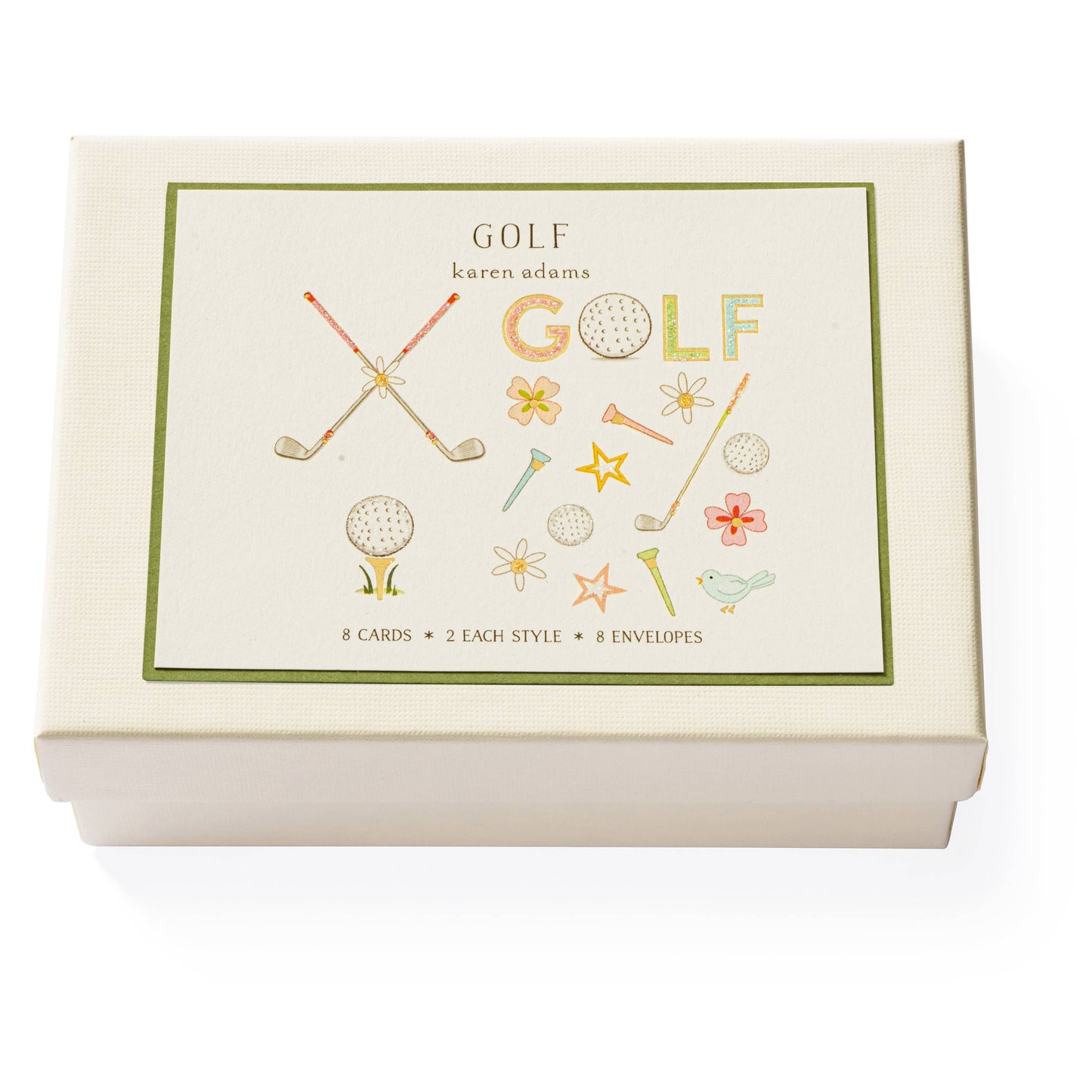 Karen Adams Lg Note Card Box
