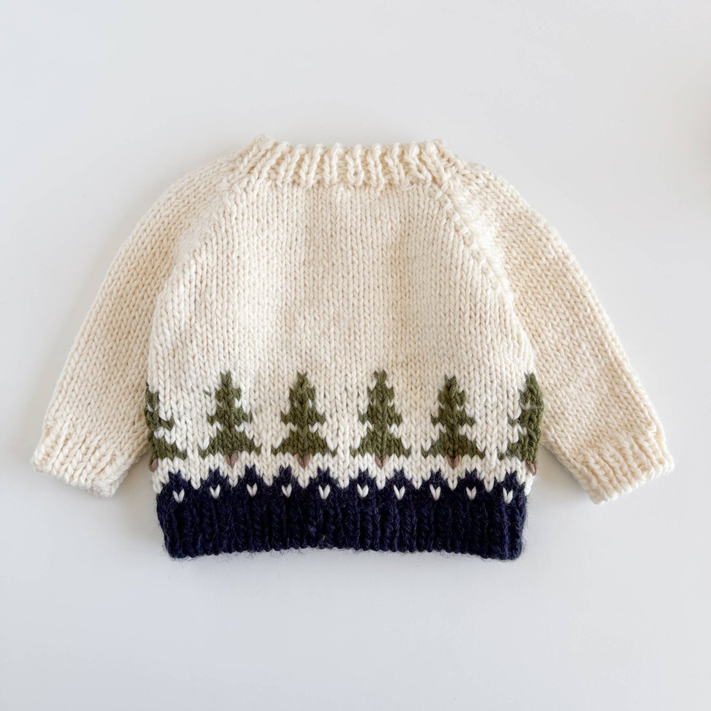 Navy Tree Cardigan