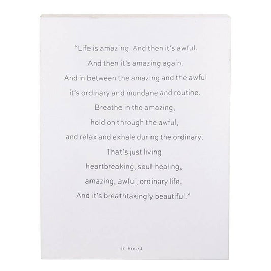 Life Is Amazing Board