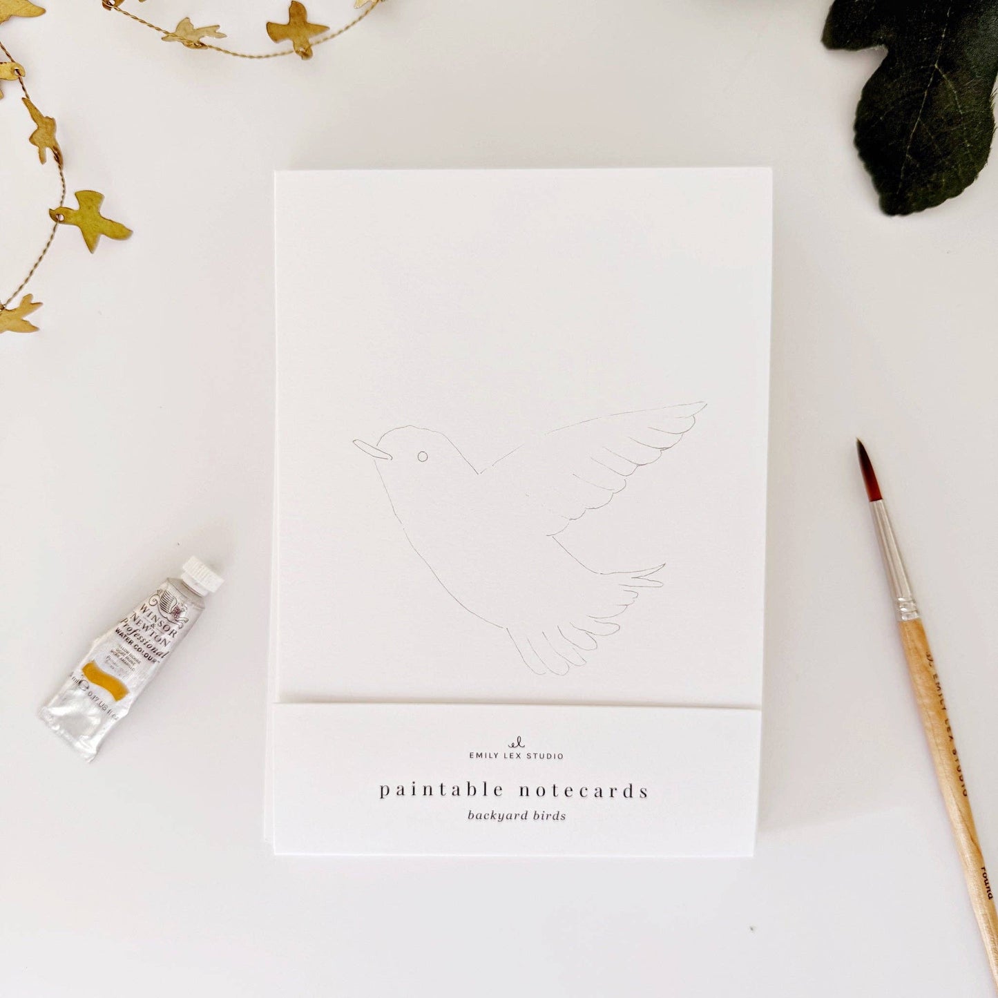 Backyard Birds Watercolor Notecards