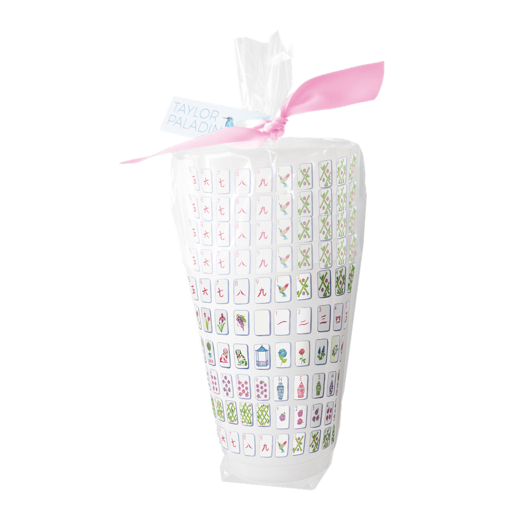 Mahjong Tiles 6pk Cups