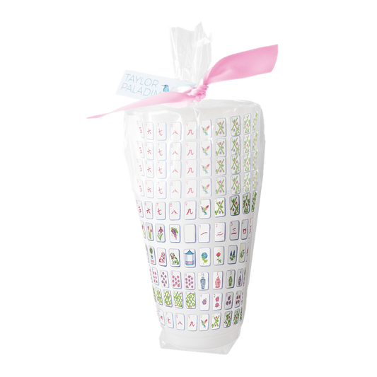 Mahjong Tiles 6pk Cups