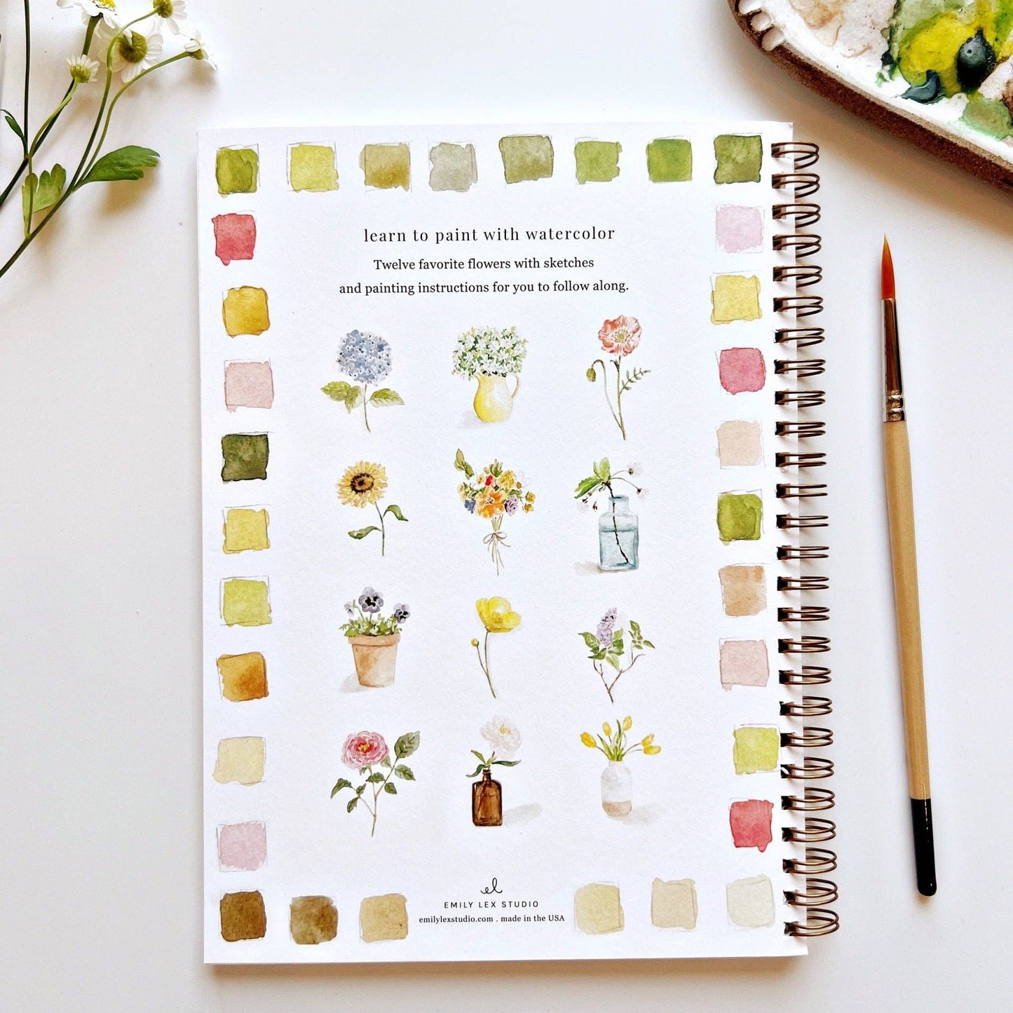 watercolor workbook