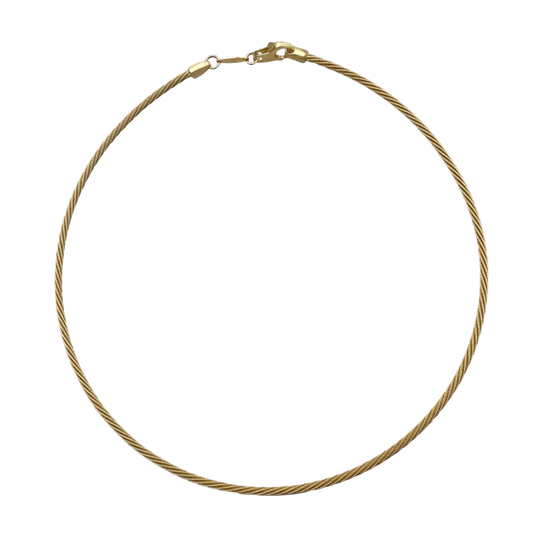 Gold Cable Choker