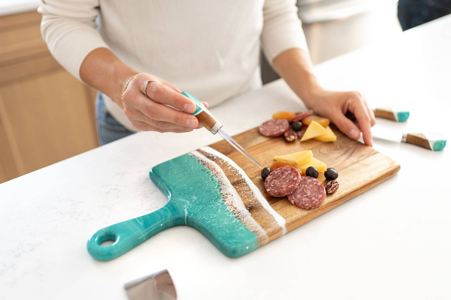 Medium Ocean Charcuterie Board