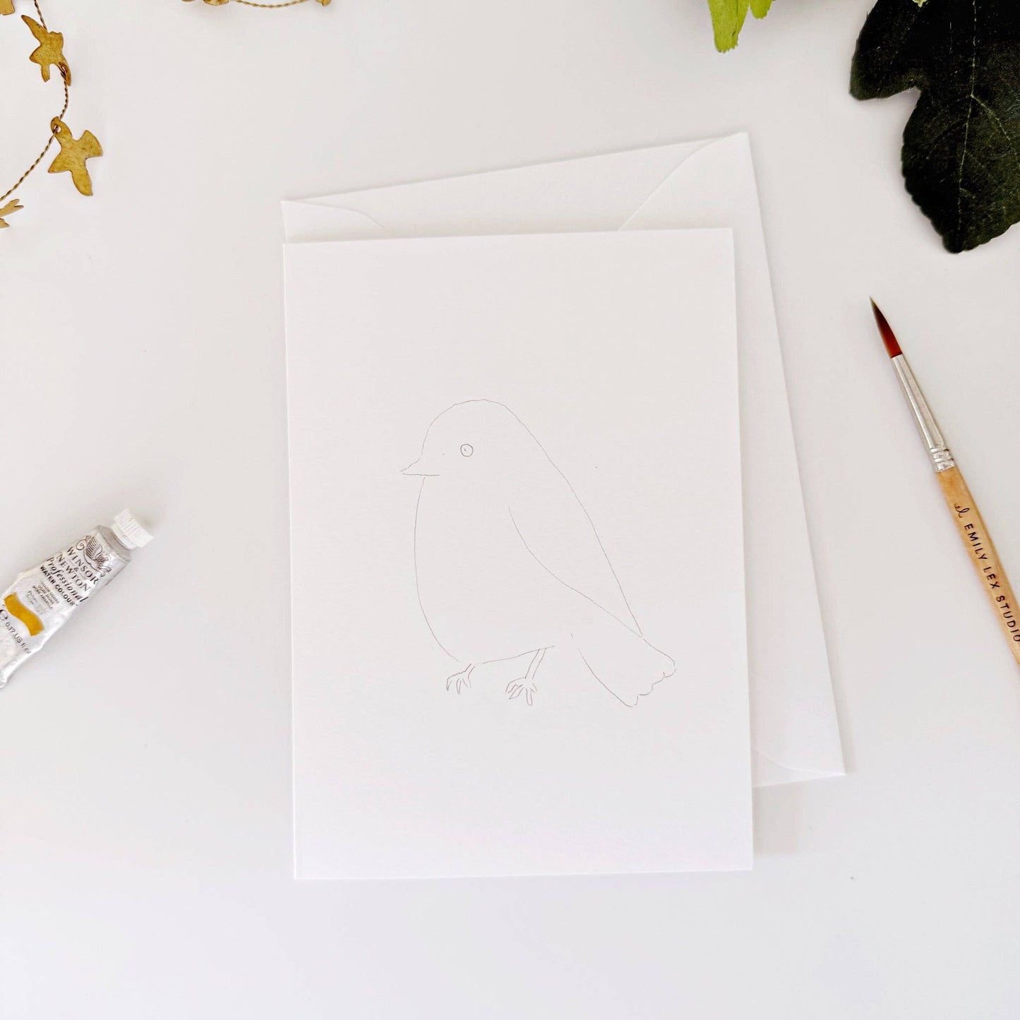 Backyard Birds Watercolor Notecards