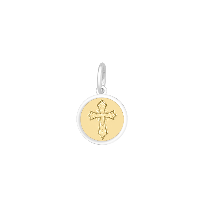 Cross Gold Silver Mini Pendant