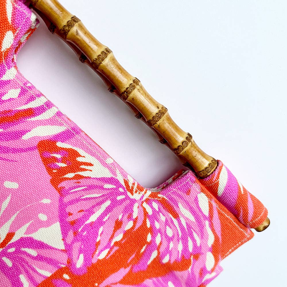 Tropics Bamboo Clutch
