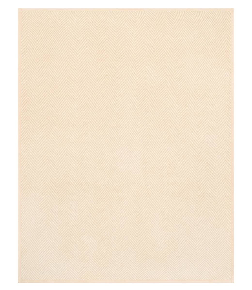 Cream Harborview Herringbone  Blanket