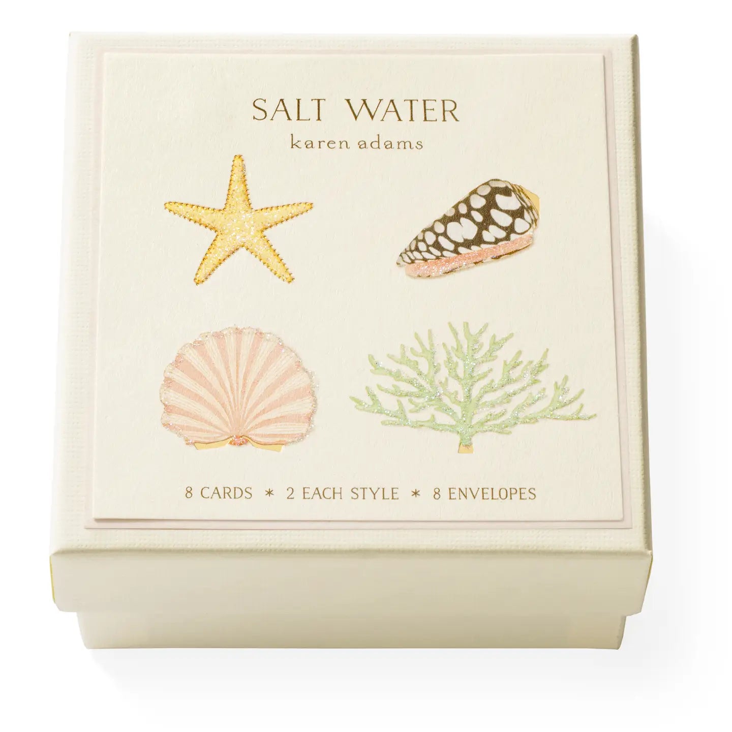 Karen Adams Sm Note Card Box