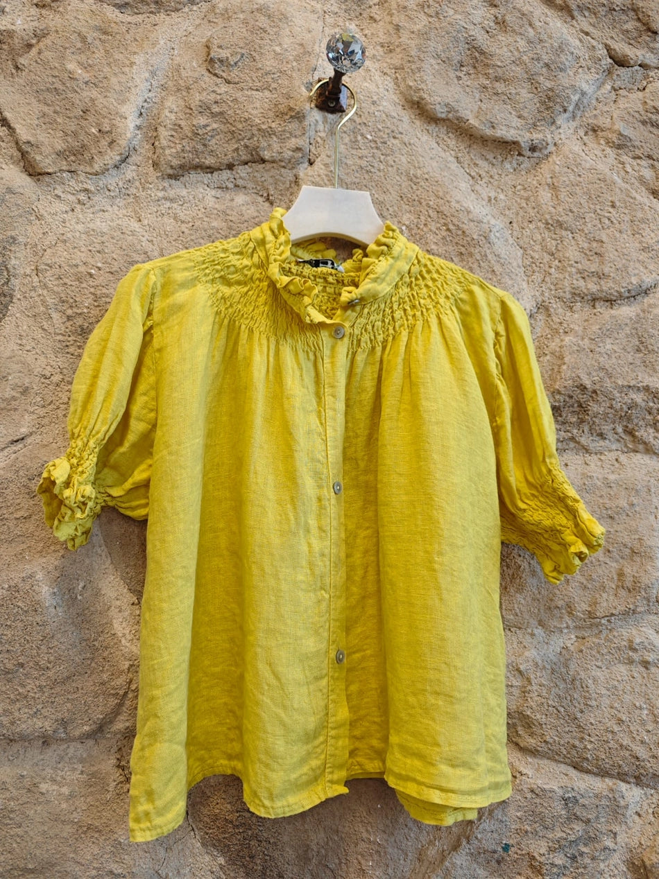 Amarillo Linen Top