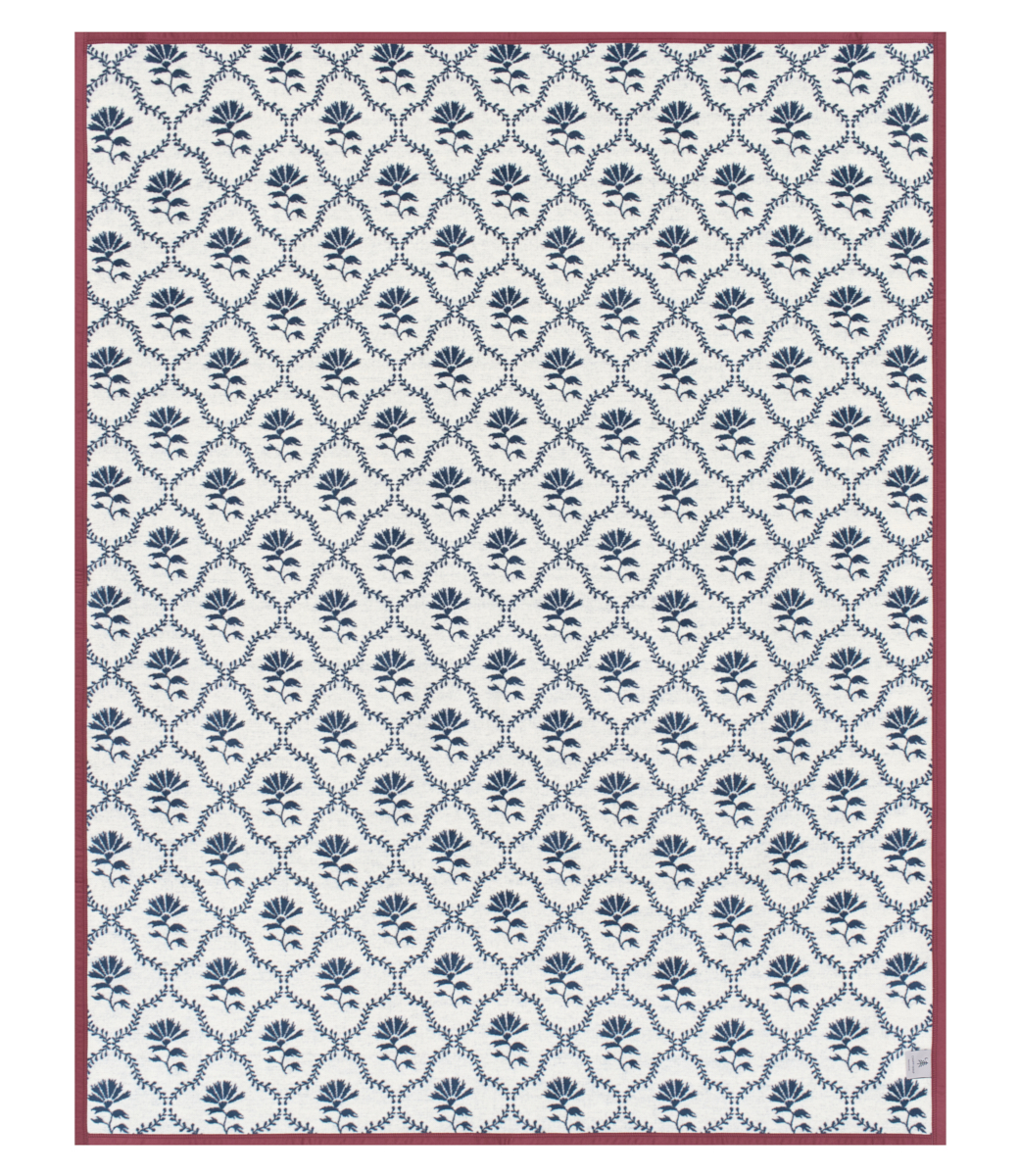 Floral Trellis Blanket