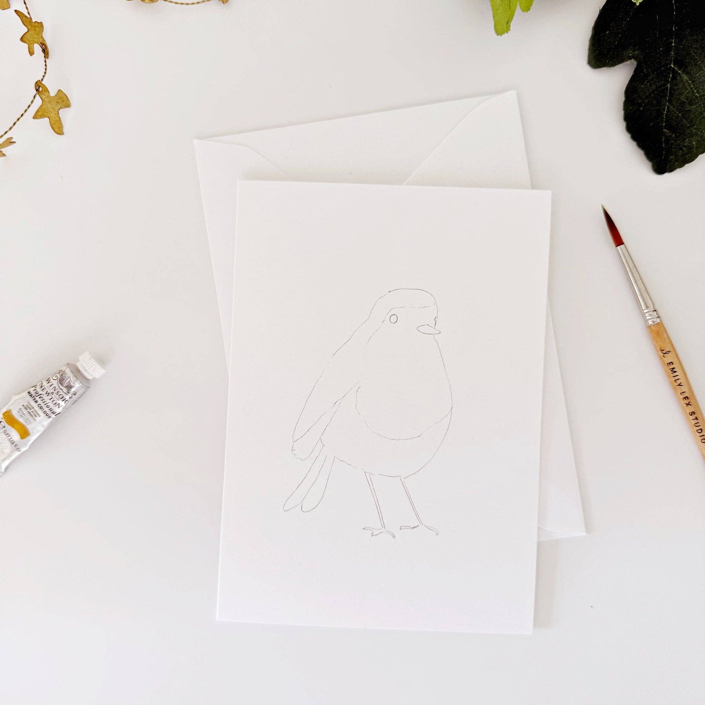 Backyard Birds Watercolor Notecards