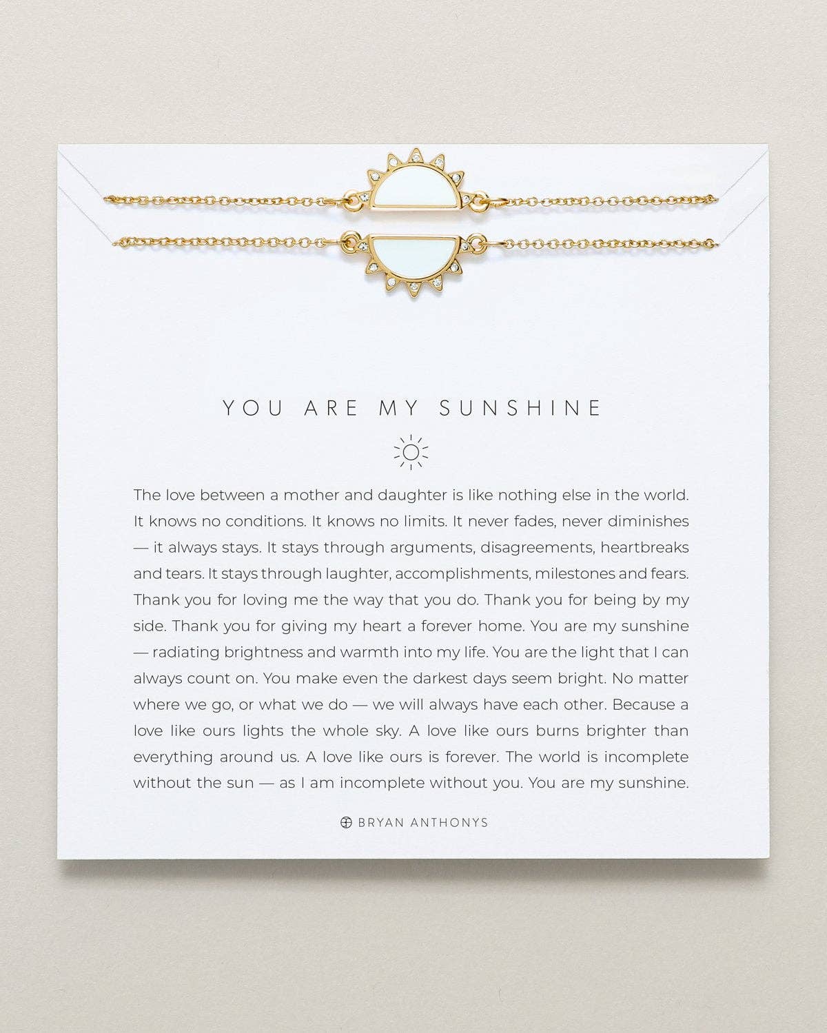 You Are My Sunshine Necklace