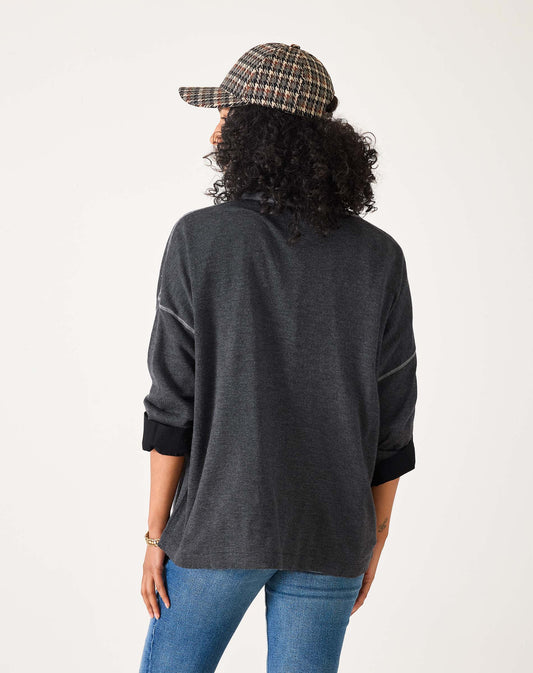 Charcoal Cloud Delmar Sweater