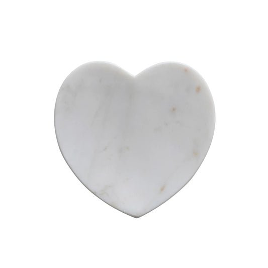 New Marble Heart Shaped Dish