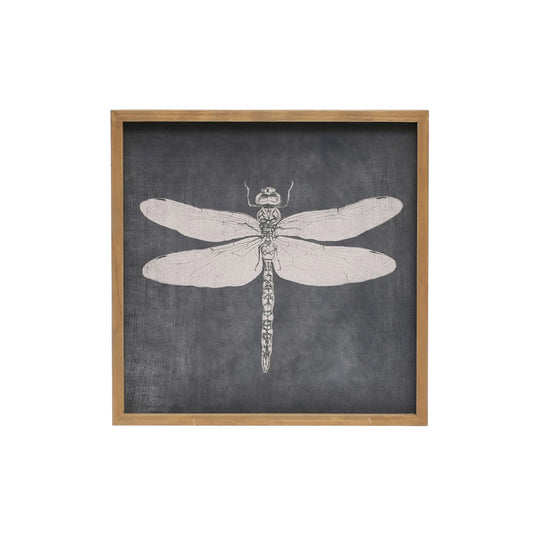 Dragonfly Framed Wall Decor