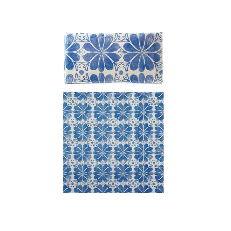 Tile Pattern Guest Towels