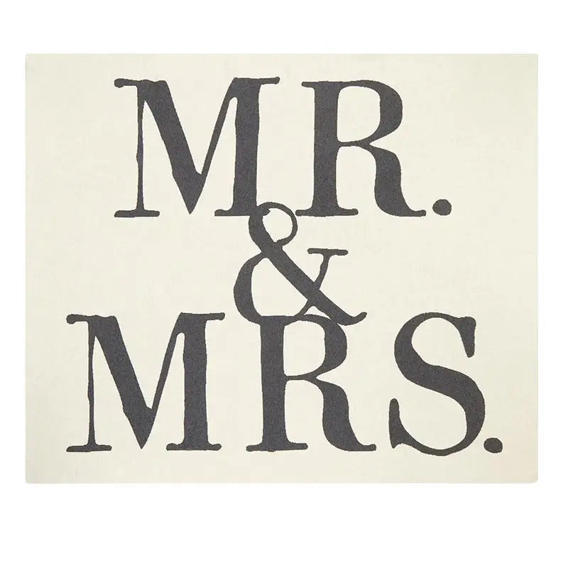 Mr. & Mrs. Luxe Throw