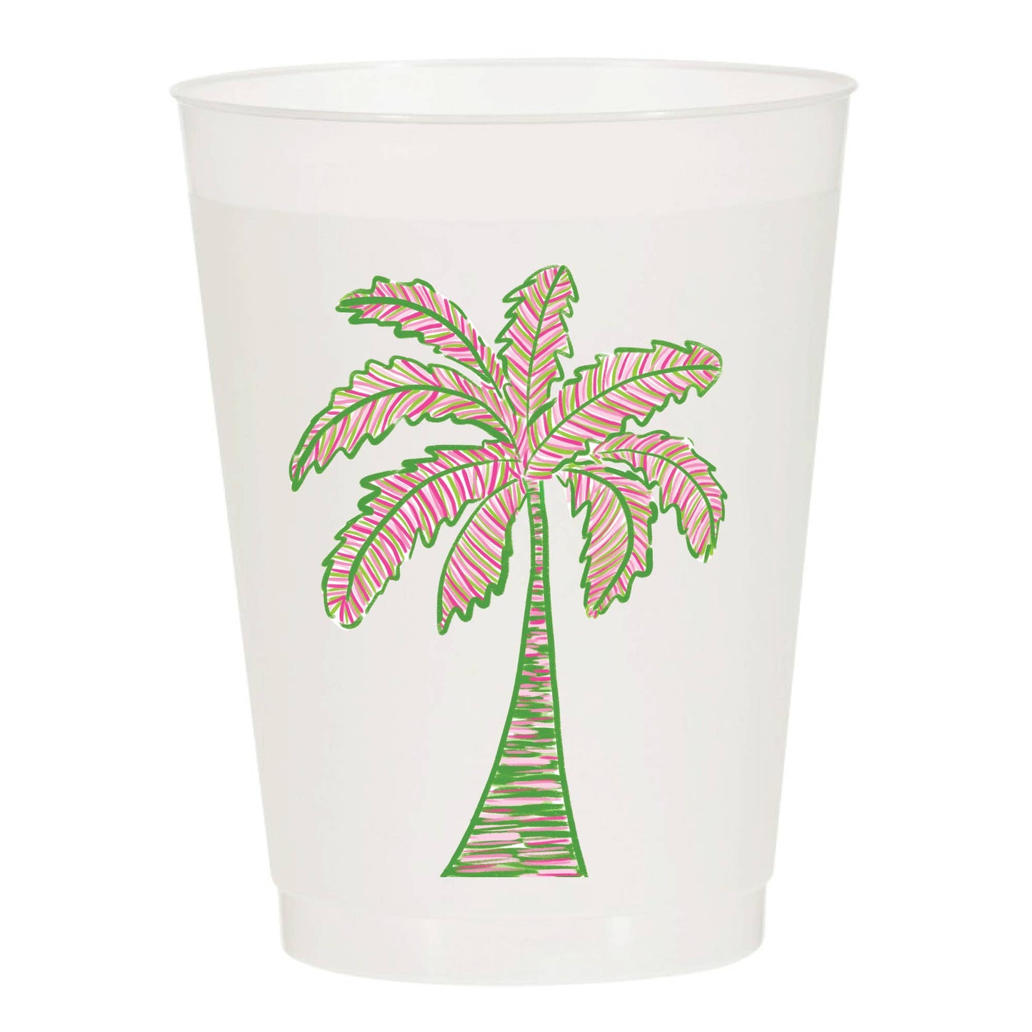 Happy Palm Tree 6pk Cups