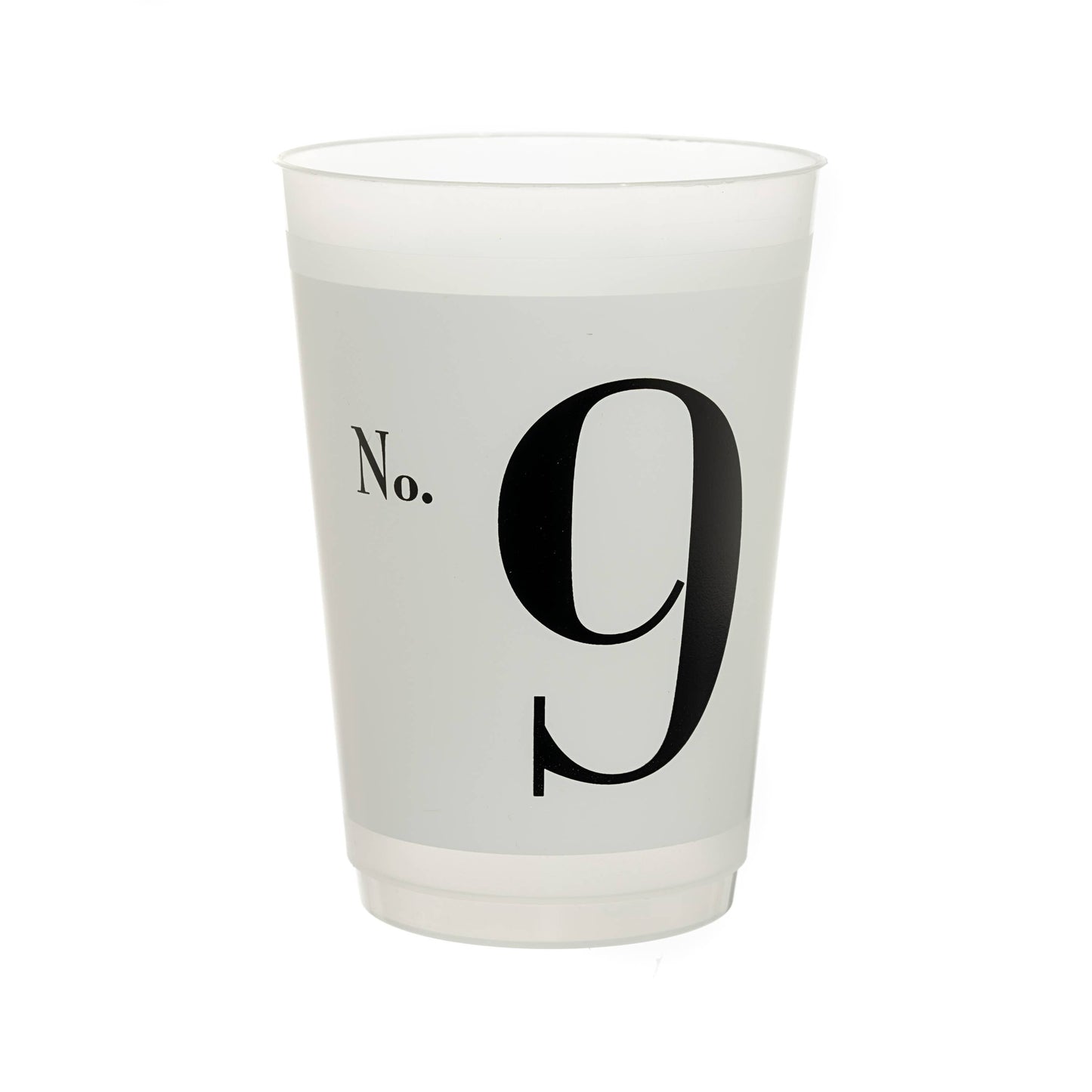 Numbers 12 pk Cups