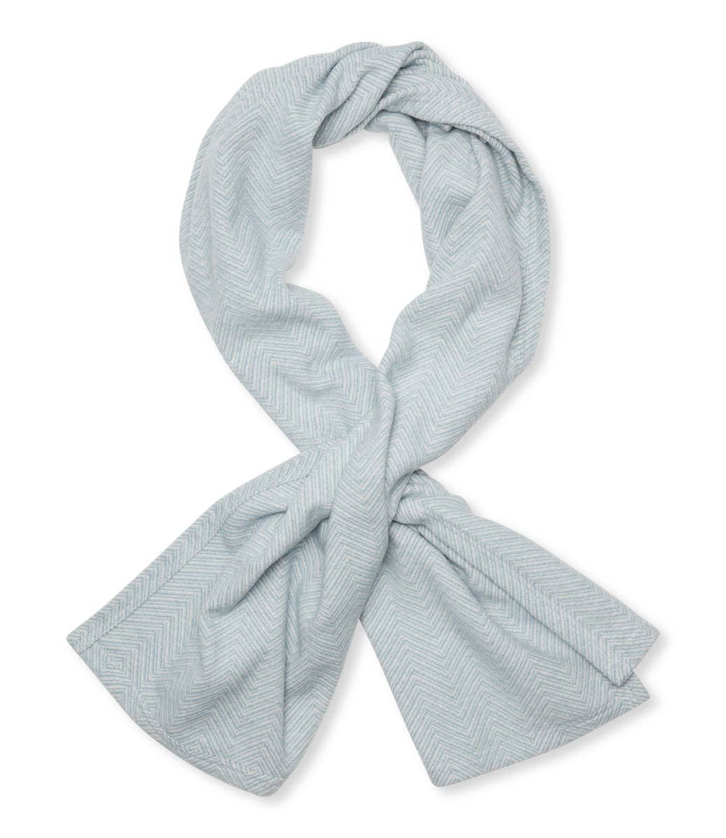 Fog Herringbone Shawl