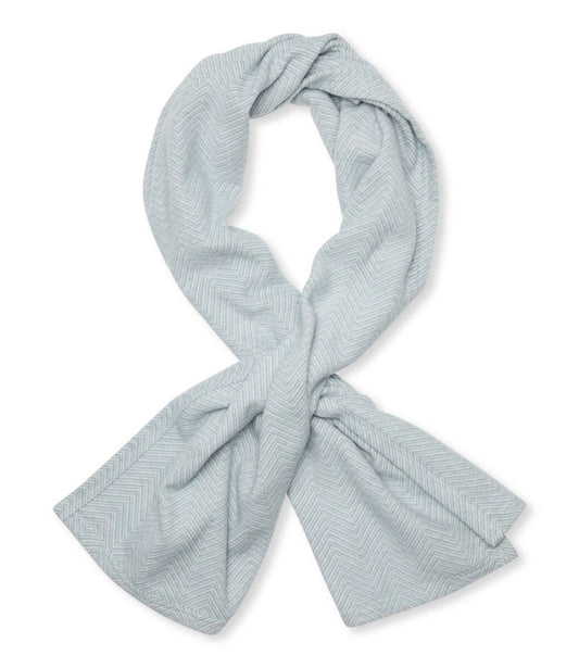 Fog Herringbone Shawl