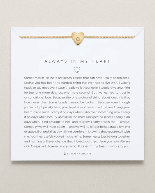 Always In My Heart Icon Necklace