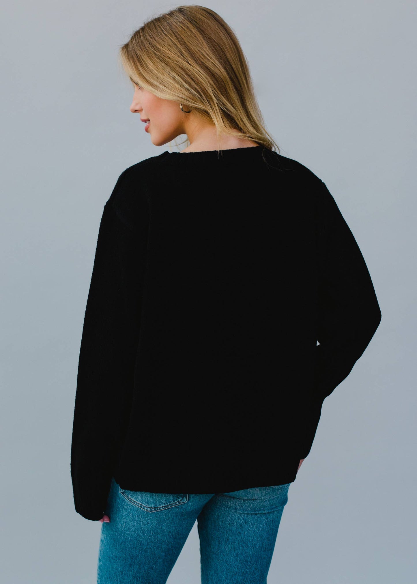 Black Apres Sweater